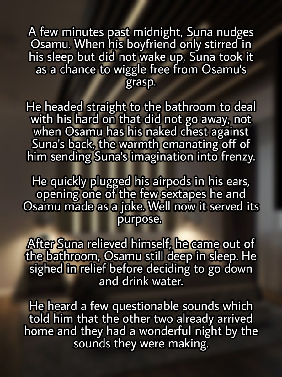 Jiyuu 📌 iwaoi au on Twitter: "OsaSuna Smut 🔞 Rated M, 1k words cw