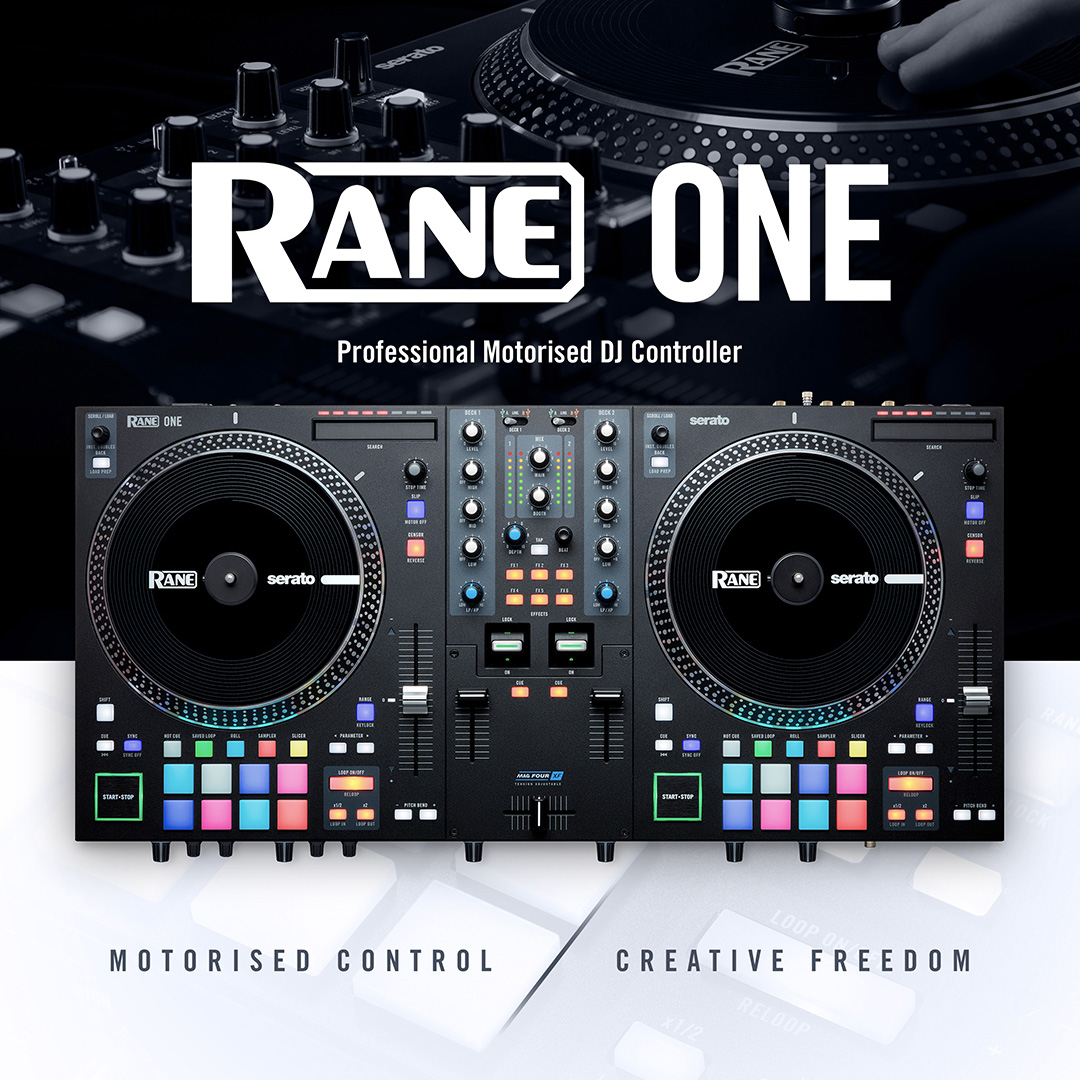 Look what @RaneDJ has revealed. The ONE, their very own motorised #DJ controller with 7-inch platters, which incorporates their familiar trademark design and build quality. More info thedjshop.co.uk/rane-one.html