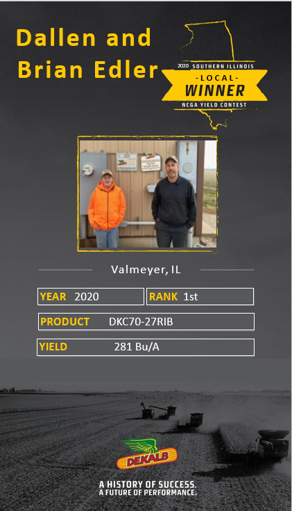 DKAS_SIL's tweet photo. Congrats to the 2020 DEKALB Yield Chaser winners from FSR John Trieb's territory! #YieldChaser #WinningHasRoots @JohnTrieb https://t.co/WOSDg29yxW