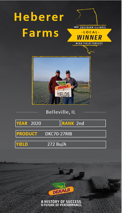 DKAS_SIL's tweet photo. Congrats to the 2020 DEKALB Yield Chaser winners from FSR John Trieb's territory! #YieldChaser #WinningHasRoots @JohnTrieb https://t.co/WOSDg29yxW