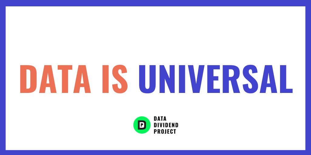 ddpforall's tweet photo. We’re universally producing data and it's being used to produce billions of dollars.
-
There’s no reason why #datadividends shouldn’t be a form of #UniversalBasicIncome for Americans. #UBI
-
Join The Data Dividend Project: [https://t.co/ybIbShRo75] https://t.co/1nuRYhVETA