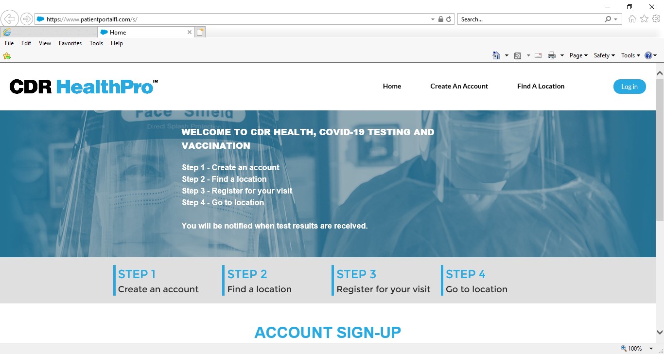 Cdr Healthpro Login Login pages Info