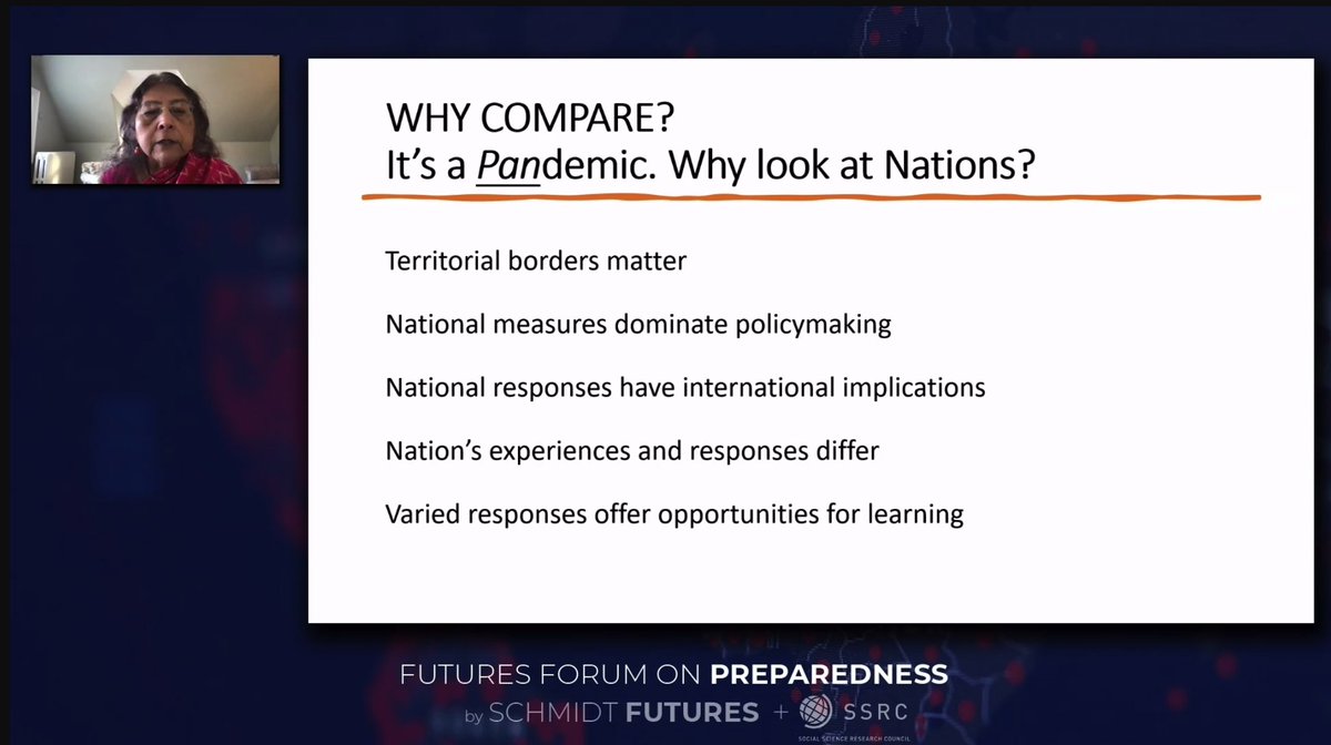 While the pandemic is global, our study finds that nations still matter! After all, national measures dominate policy, and past responses play an important role in how nation's respond.