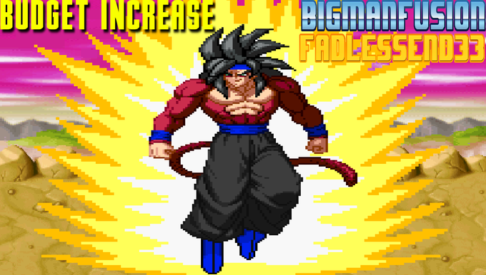 Resumen de la ilustración de Bigmanfusion ssj7 mugen Resumen de la ilustración de Bigmanfusion