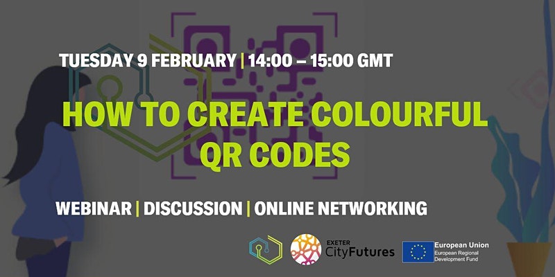 ExeCityFutures's tweet image. #QRCodes have become ever more relevant during the #COVID19 era as a versatile engagement tool.

Join our Data Analyst at @efbd_impactlab&apos;s session, 9 Feb 2-3pm, to get a whistle-stop tour of how to create colourful, branded QR codes for free! eventbrite.co.uk/e/how-to-creat…