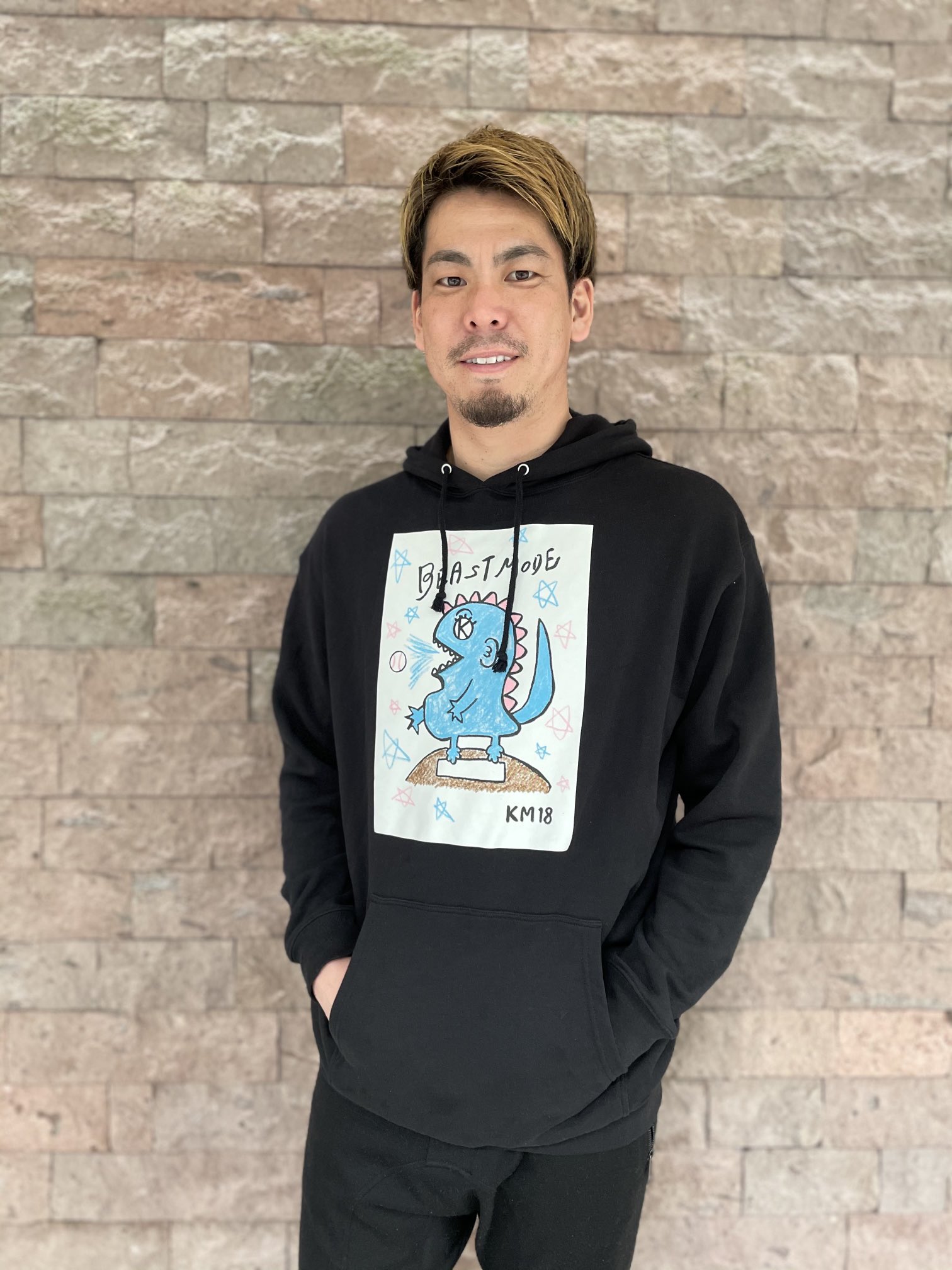 前田健太(Kenta Maeda)マエケン on Twitter: 正規店仕入れの パーカーMサイズ MODE〉 前田健太 マエケン/恐竜〈BEAST パーカー