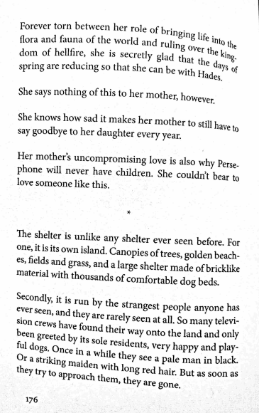 The longest poem in the cycle is "Persephone and Hades, After."