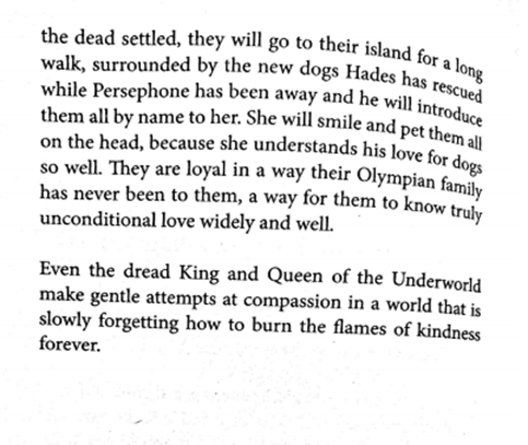 The longest poem in the cycle is "Persephone and Hades, After."