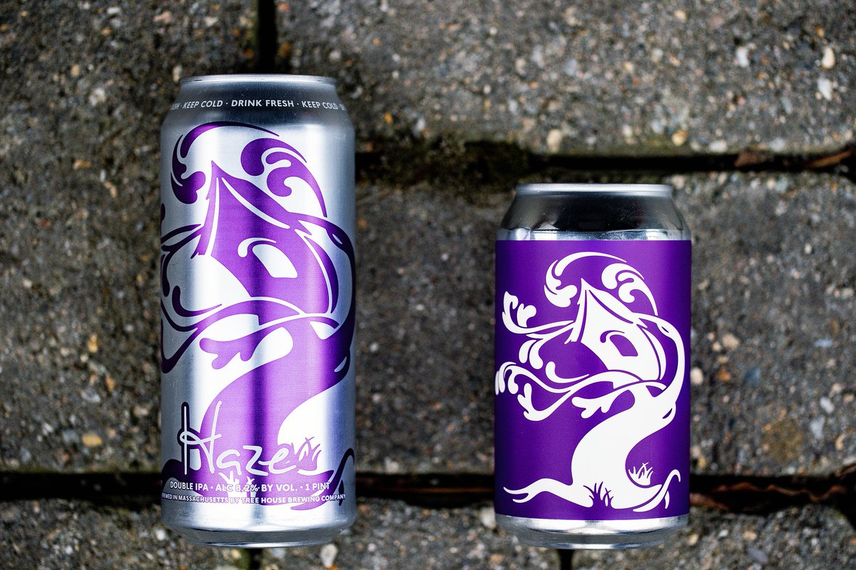 TreeHouseBrewCo's tweet photo. It feels like we have not packaged fresh Haze in forever and today we are fixing that with fresh, delicious, choose your own adventure Haze. 

☮️💜☮️💜☮️💜

#bighaze #diethaze #bigsip #lilsip

https://t.co/QKNmP0A9N6 https://t.co/cxg8XaMHGr