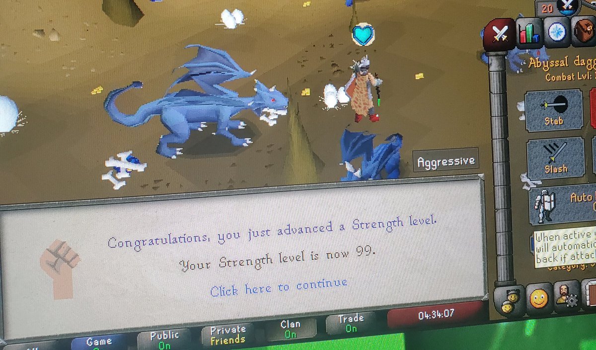 TMacJR1993's tweet photo. LETTTTTS GOOOO BABYYYY #oldschoolrunescape #osrs #runescape #ember #divinevalor #99str https://t.co/T95b0rX810