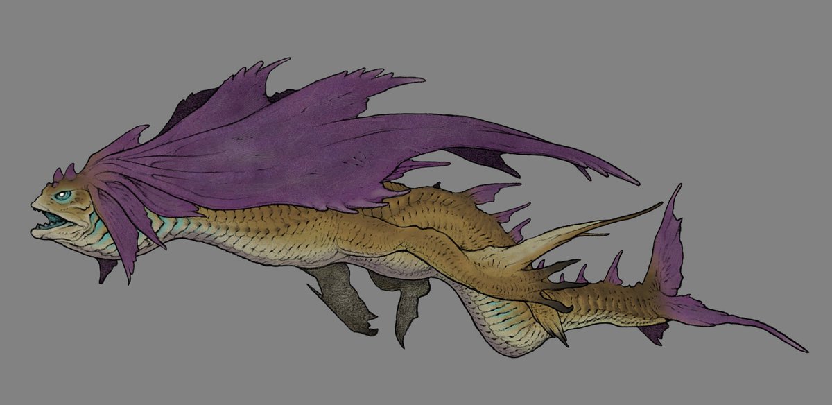 「人魚竜イソネミクニ 」|nao70sharkのイラスト
