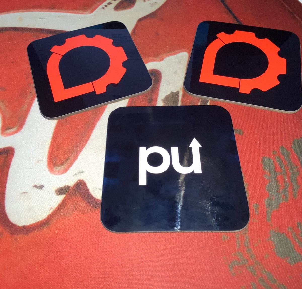 LetrixLabs's tweet image. Take a look at our new mug coasters for Letrix Labs and @PublicUptime!