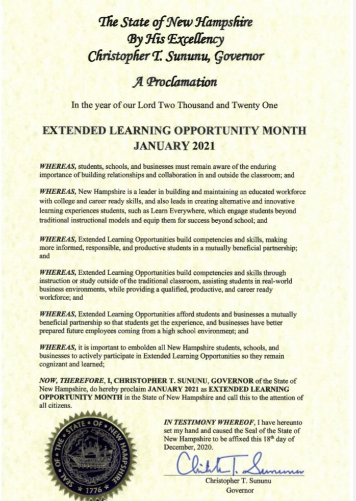 Excited to celebrate that January is ELO month! #NHELO