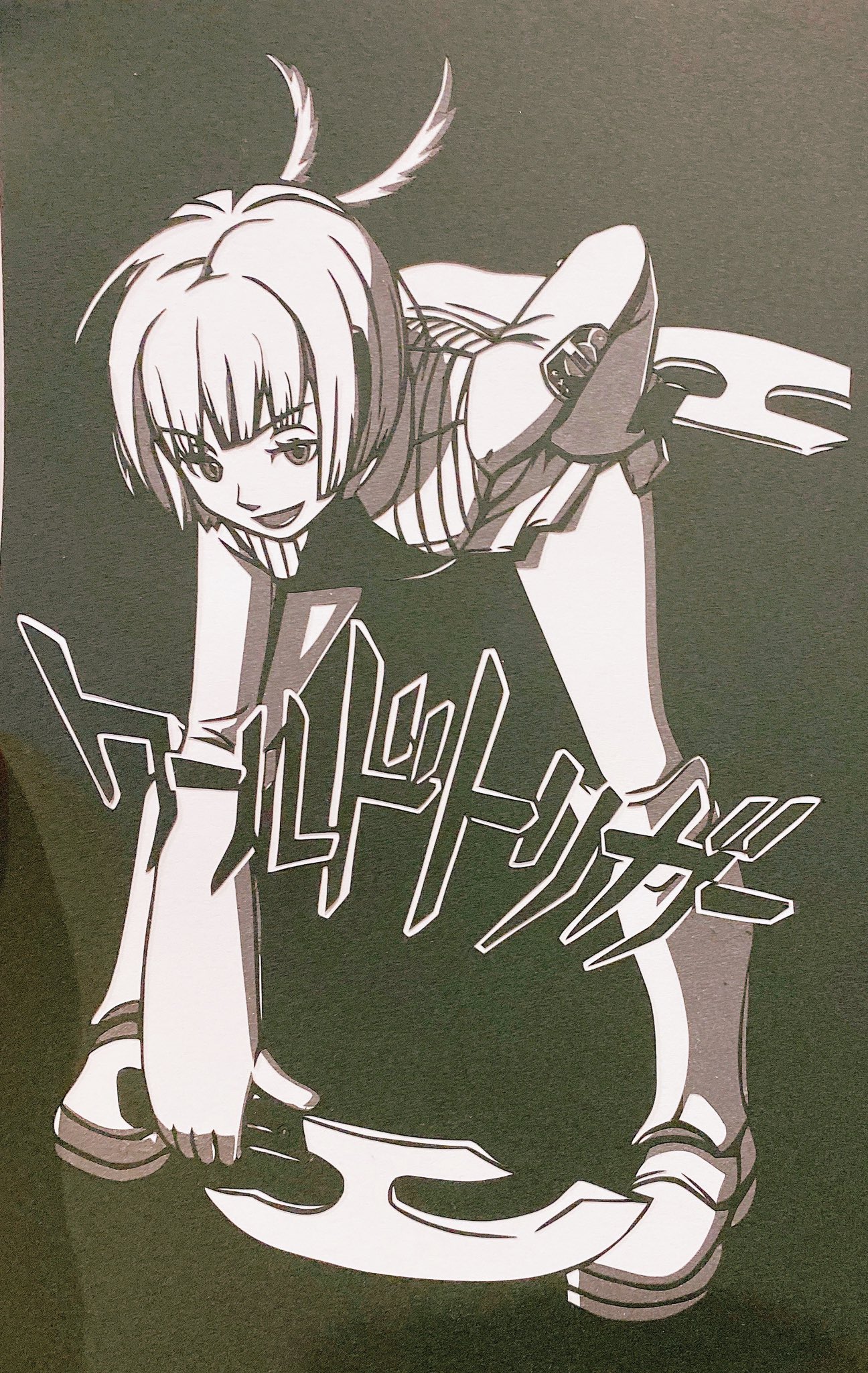 未來 ワールドトリガーから小南桐絵先輩です ᵕ 戦闘シーンも嘘を信じちゃう所も可愛くてかっこいい ཫ アニメ2期も楽しみにしてます ワールドトリガー 剥がし切り絵 T Co Fmrrjmptba Twitter
