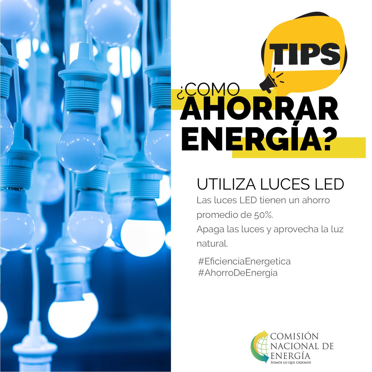 #AhorroEnergetico #Recomedaciones <a href="/CNE_RD/">Comisión Nacional de Energía</a>