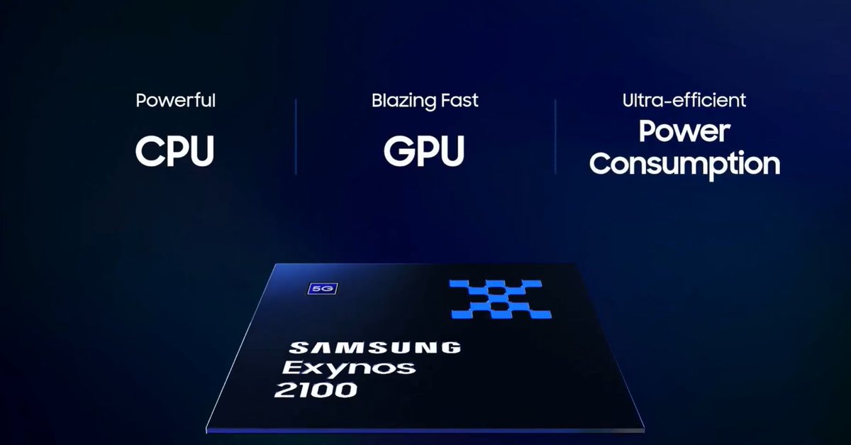 SaudiAndroid's tweet photo. معالج Exynos 2100 ثماني الأنوية ويعتمد على معمارية آرم نواة Cortex-X1 والانوية الاخرى Cortex-A78 a و Cortex-A55

(( وداعاً Mongoose 😩)) 

المعالج يقدم أداء افضل وجرافيكس افضل وتوفير افضل للطاقة + ذكاء اصطناعي افضل.

#ExynosIsBack https://t.co/w8kzBa5Gaw
