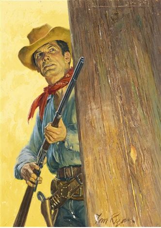 Tom Ryan (passed away in 2011) was a western themed artist for decades.