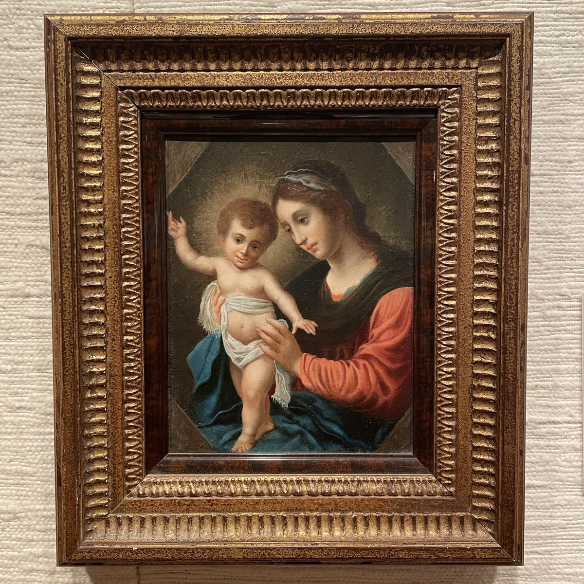 mabeegerrer's tweet image. “Our Lady Refuge of Sinners/ Nuestra Senora de Refugio de los Pecendores” 
Anonymous, Oil on Canvas.

See this piece in person in our current exhibition Blessed Virgin: Images of the Virgin Mary thru Feb. 14th. 

#alliedartsokc #mgmoa #mabeegerrermuseumofart #oklahomamuseum