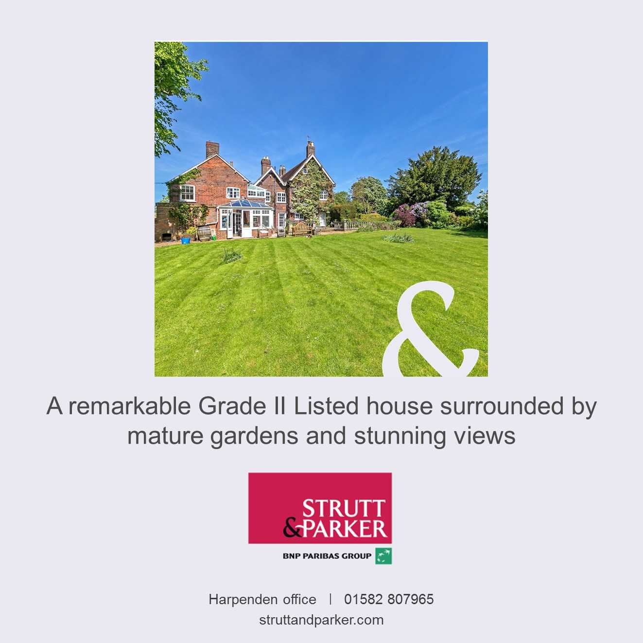 Strutt & Parker Harpenden on Twitter "Escape to the country in style