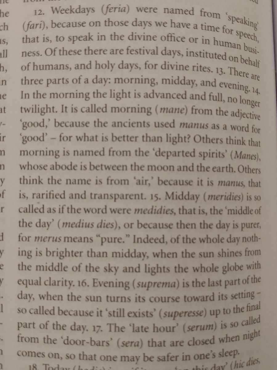 From laws we transition into... timekeeping! Still in Book V