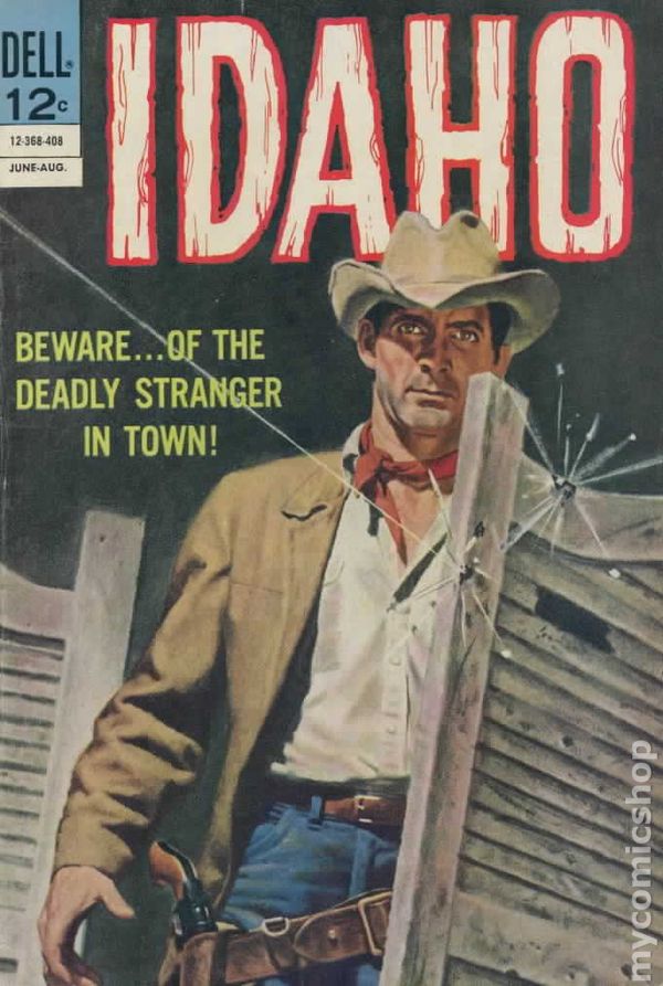 Two morepainted covers from Dell's short-lived Idaho series. Artist(s) unknown.