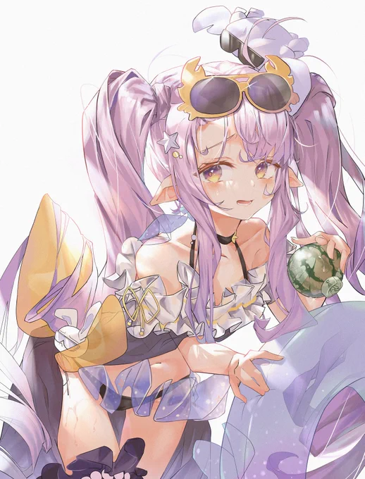 #くそ寒いので水着絵を貼る  ❄️ 