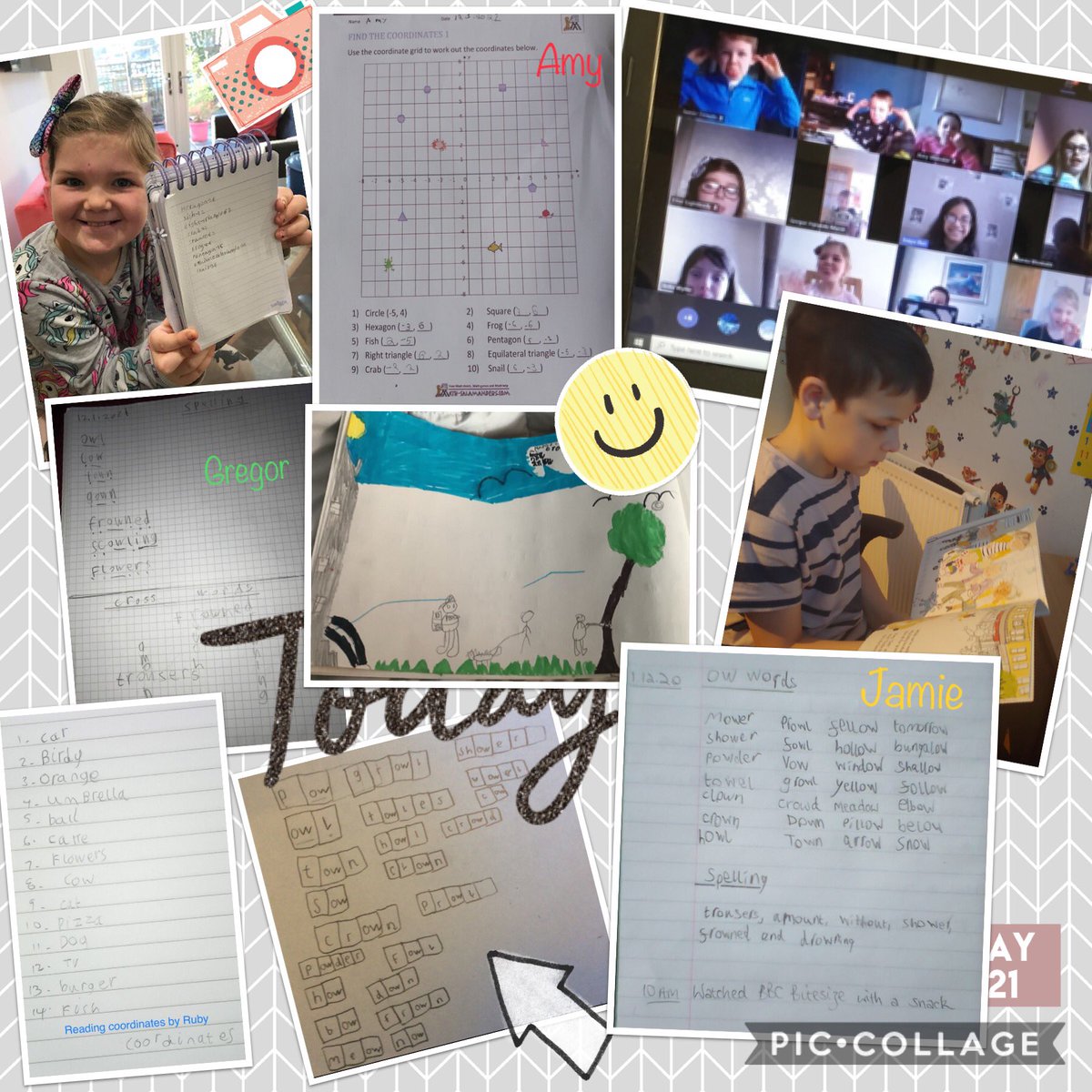 Some remote learning highlights so far.. so proud of everyone for logging onto teams/Twitter and sharing their learning from home.. I look forward to seeing you all tomorrow at 9a.m for our morning check in.. Mrs B 👍👩🏼‍🏫🌈! #bantremotelearning