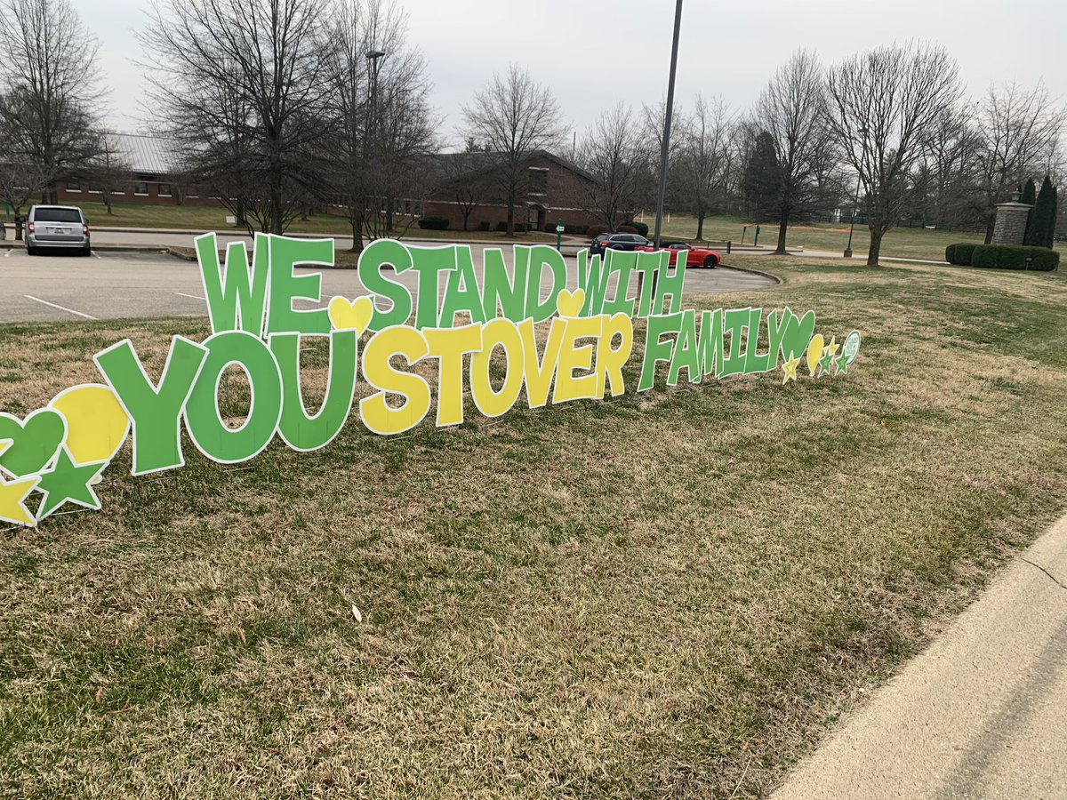 GoshenHillcrest's tweet image. We are standing with you, Stover family. #TeamOldham #L1G4