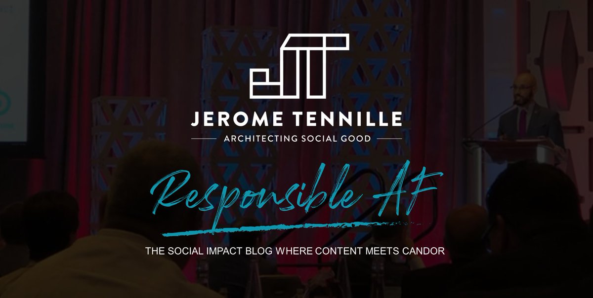 JDTennille's tweet photo. Looking for a #SocialImpact blog to help stimulate thought on how to engage volunteers, create a #CSR program or have a positive change in the community? Look no further. Subscribe to #ResponsibleAF today. It's the blog where social impact meets candor.
https://t.co/2zf3LsNuD0 https://t.co/nYX8q9YR8c