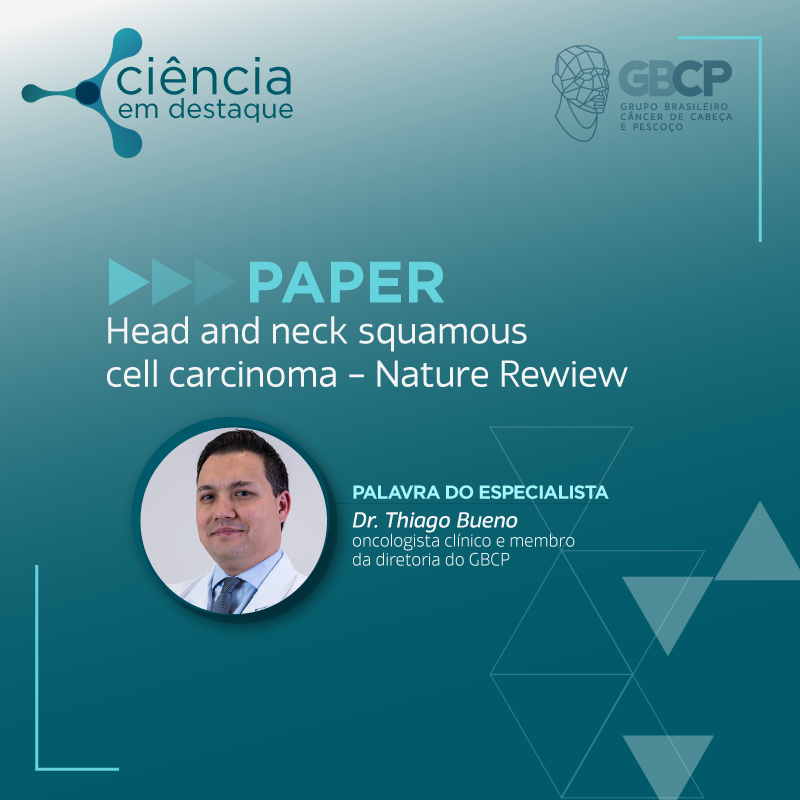 gbcpoficial's tweet image. A maioria dos cânceres de Cabeça e Pescoço são derivados do epitélio da mucosa na cavidade oral, faringe e laringe e são conhecidos coletivamente como carcinoma de células escamosas de cabeça e pescoço (HNSCC).