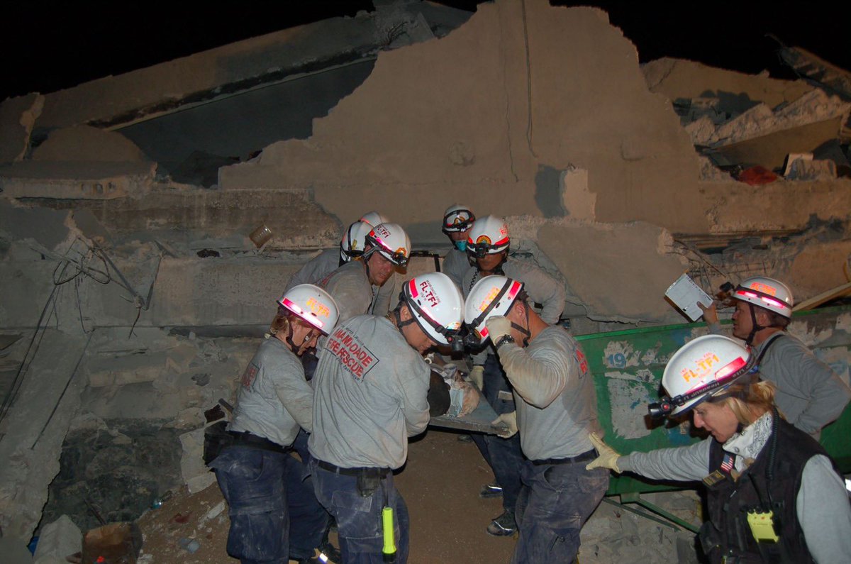 MiamiDadeFire's tweet photo. 11 years later, #MDFR still remembers the pain and suffering of the people of Haiti following a massive earthquake that caused catastrophic damage to parts of the country, leaving millions of people displaced. We will never forget. https://t.co/5hMa1Q62Ng