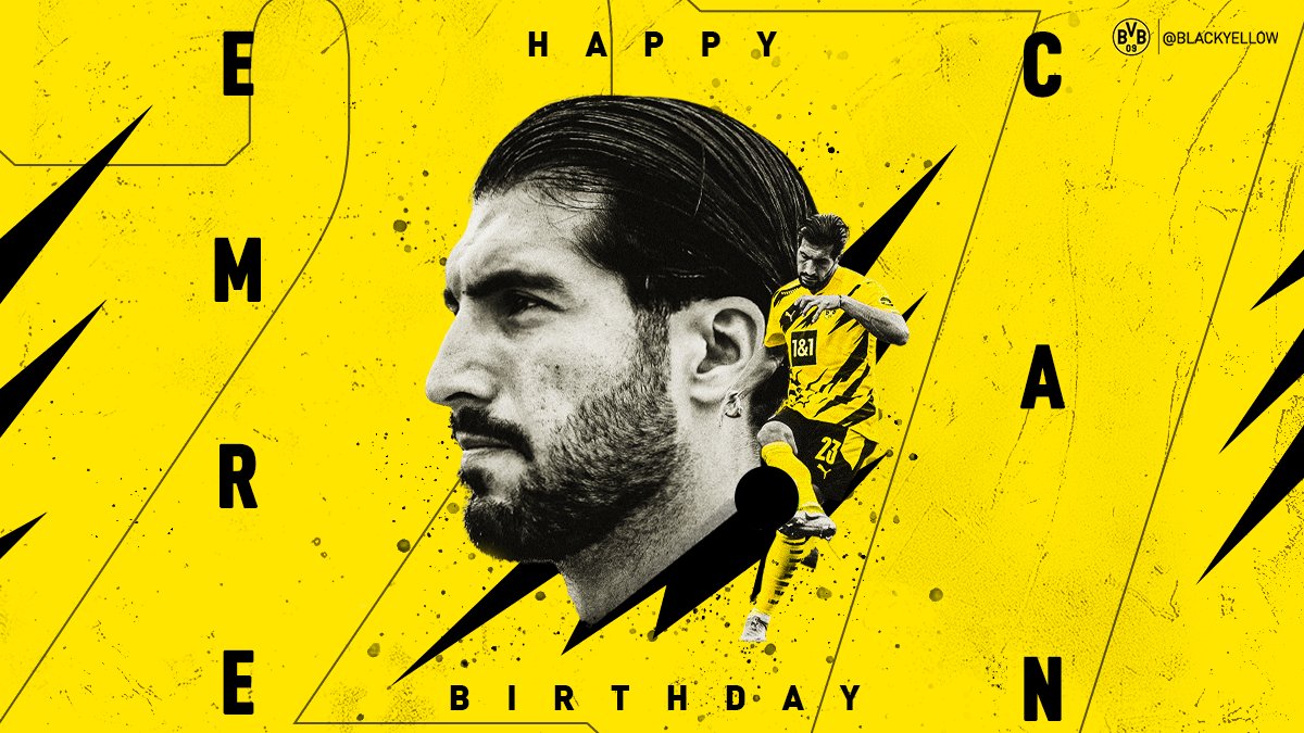 Join us in wishing the midfield/defensive beast, Emre Can, a very Happy Birthday! 