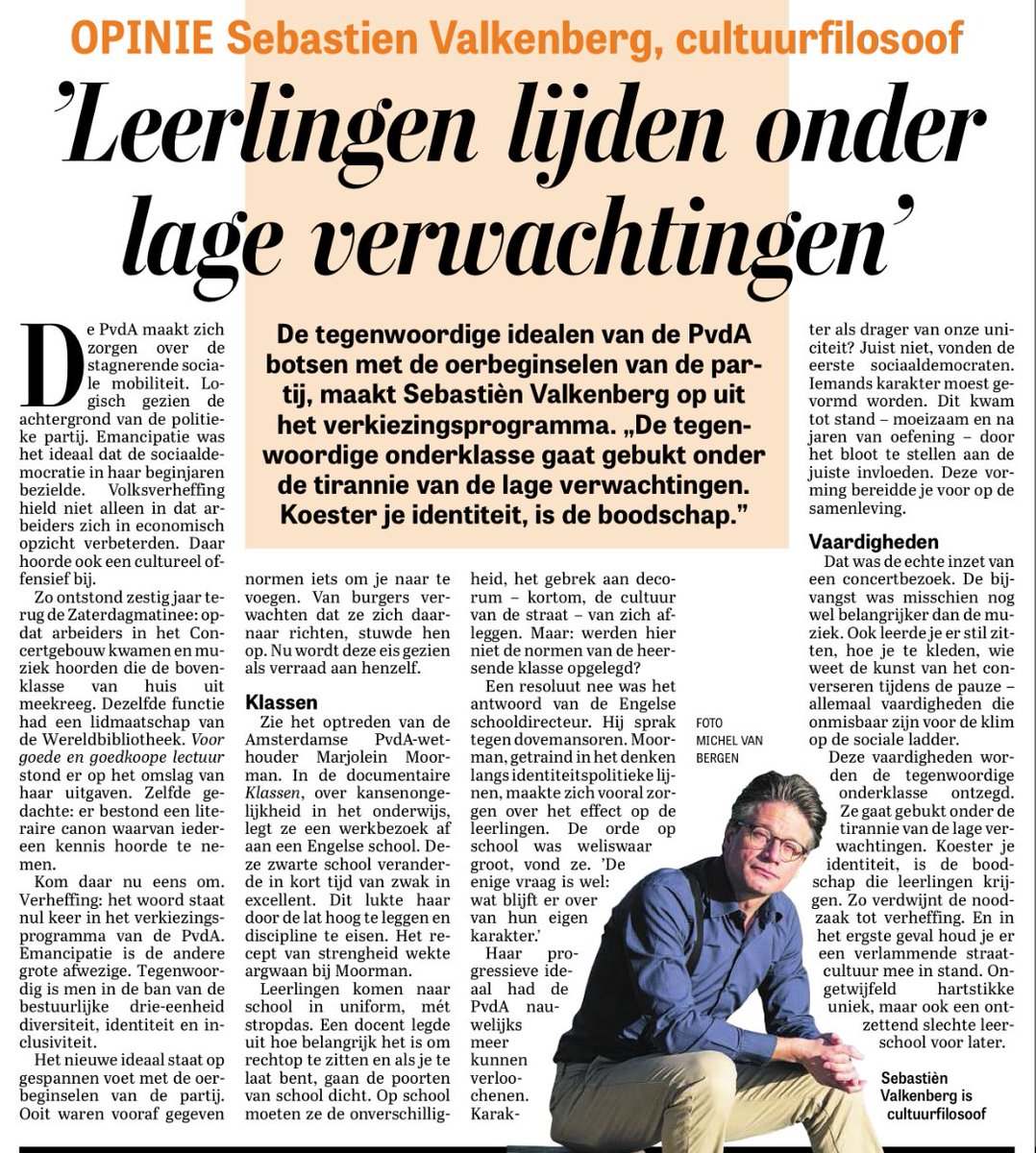 Lezen, en herlezen, en dan in elke lerarenkamer hangen.