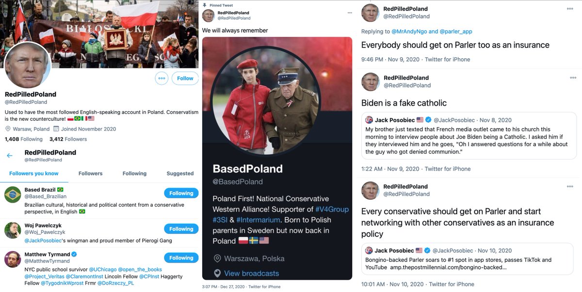 EreaAndrzej's tweet image. Śledzą jego nowe konto m in #WojciechPawelczyk i #MatthewTyrmand