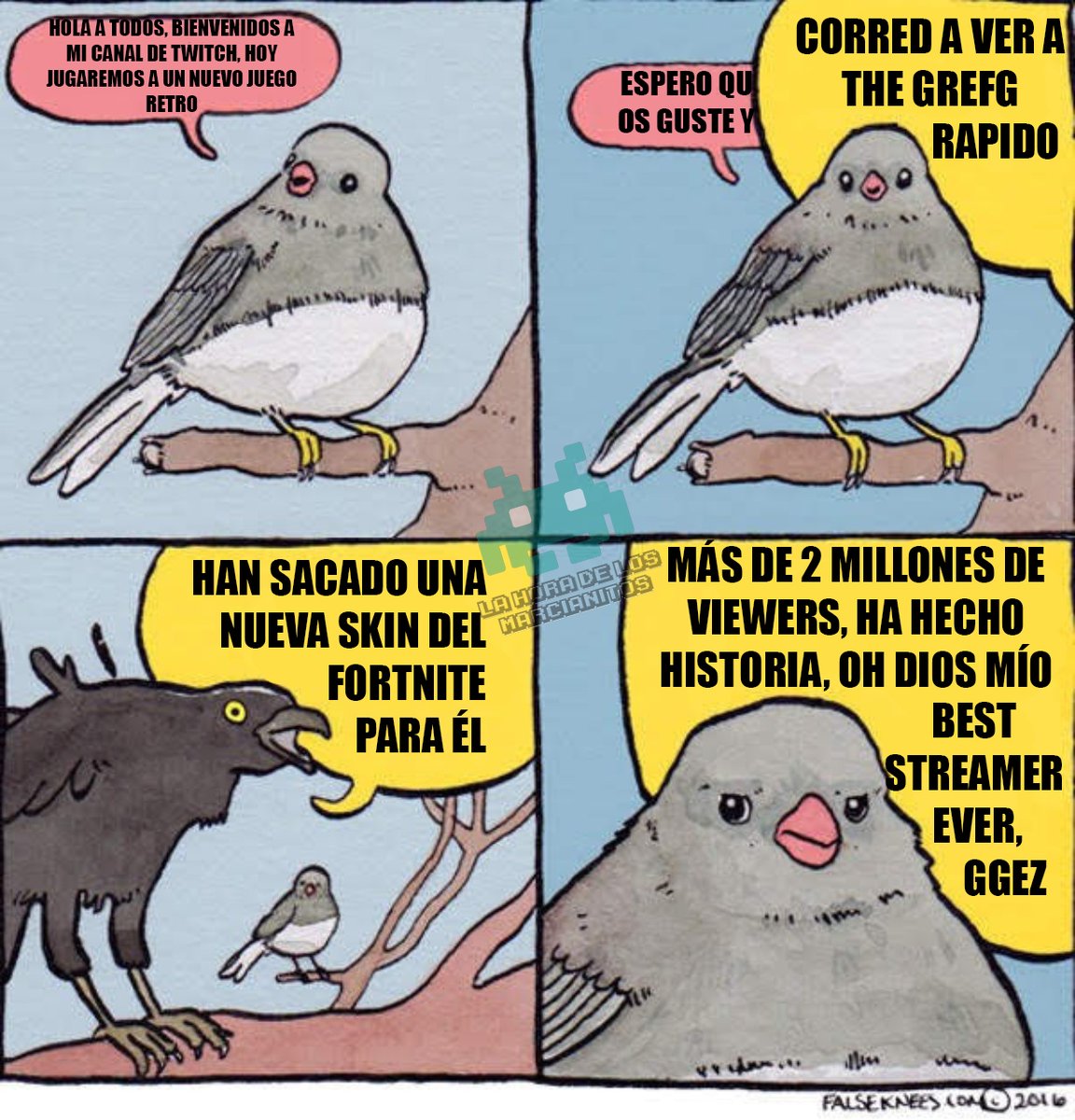 HoraMarcianitos's tweet photo. ยฏ\_( อกโโฏอส อกโ)_/ยฏ
#memes #twitch #podcast #videojuegos #TheGrefg #viewers #stream #streamerlife #streamfacts #fama #fortnite #onlinegaming #youtube https://t.co/AGKbZULlL3
