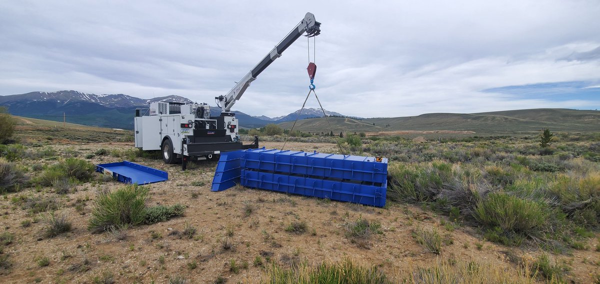 Trenchmedias's tweet photo. #TuesdayTease on unfolding my baby! Dave and I sluicebox we designed during the pandemic early last year. One of a kind! #DTLM #goldrush #sluicing #setup #getitdone #willitwork #mining #goldmining https://t.co/AzLkgNreJ5