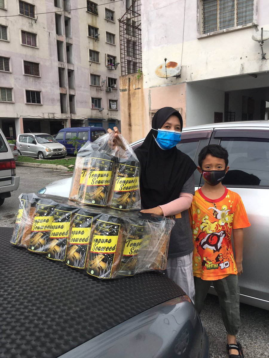 a_ruzy's tweet photo. Tempura seaweed! Produk baru, rasa rangup, sekali order nak lagi.
Teringin? Order sini https://t.co/zQY7MeiHUj https://t.co/UzTSffXcBl