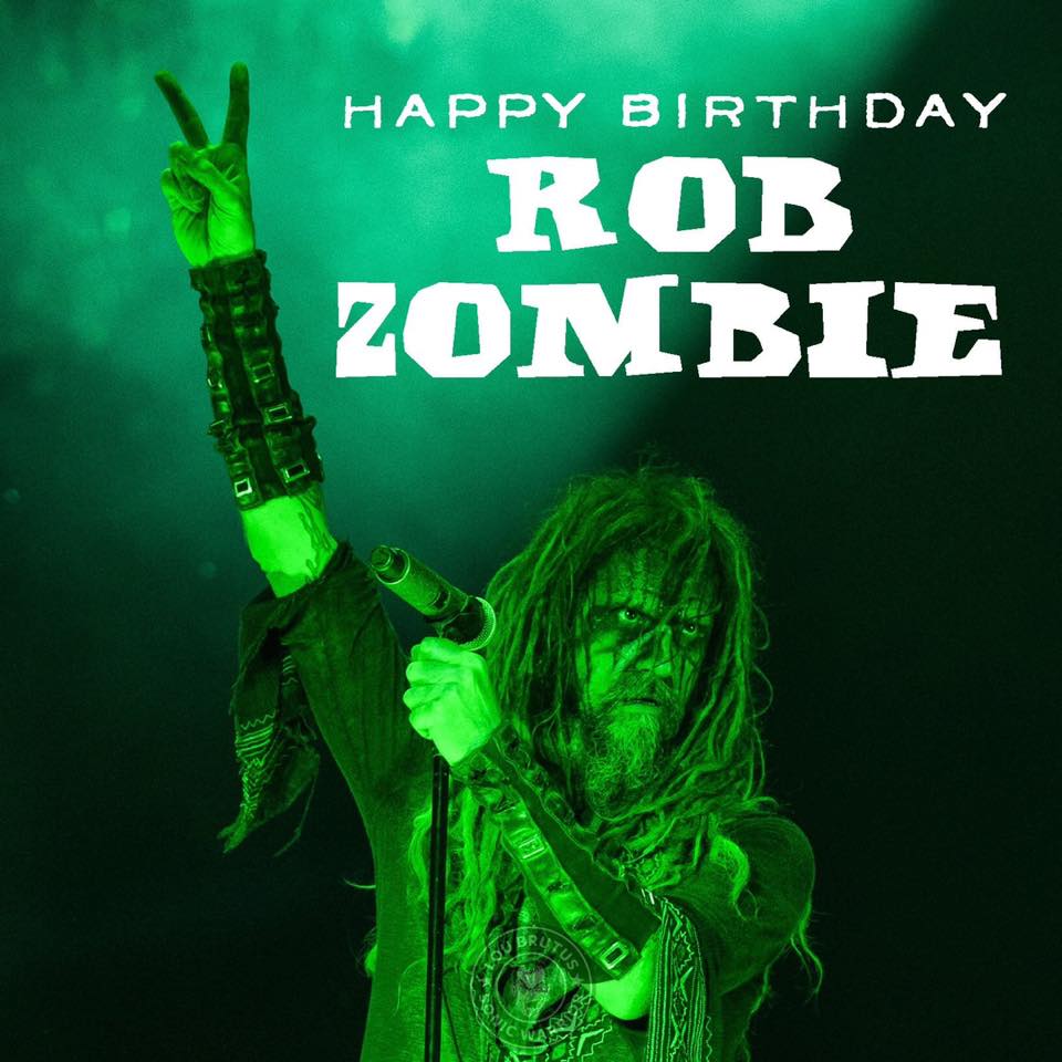 HardDriveRadio \"Happy Birthday Rob Zombie. 