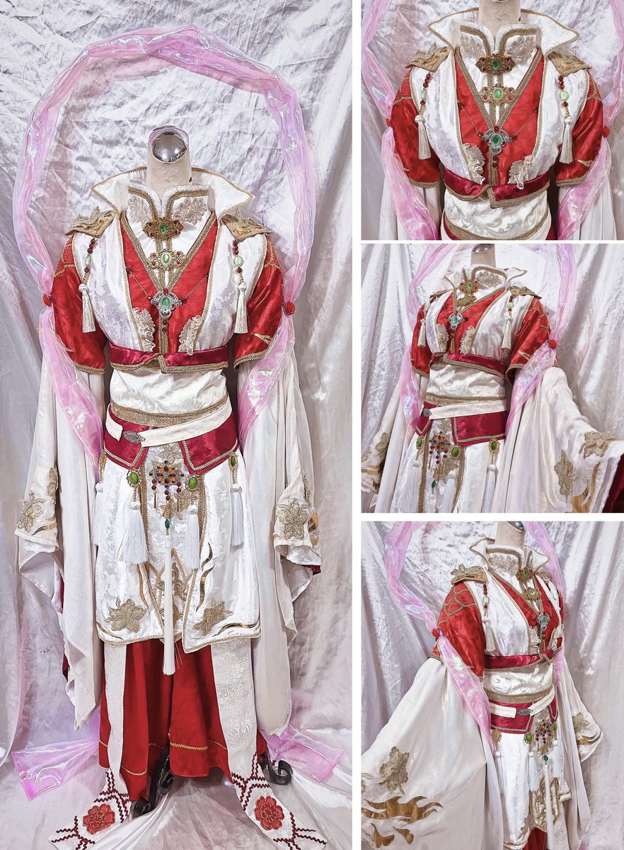 Yukiฅ ﻌ ฅ 手作り 天官賜福百無禁忌 太子悅神 天官赐福 天官賜福 太子悅神 謝怜 Heavenofficialsblessing コスプレ衣装 衣装製作