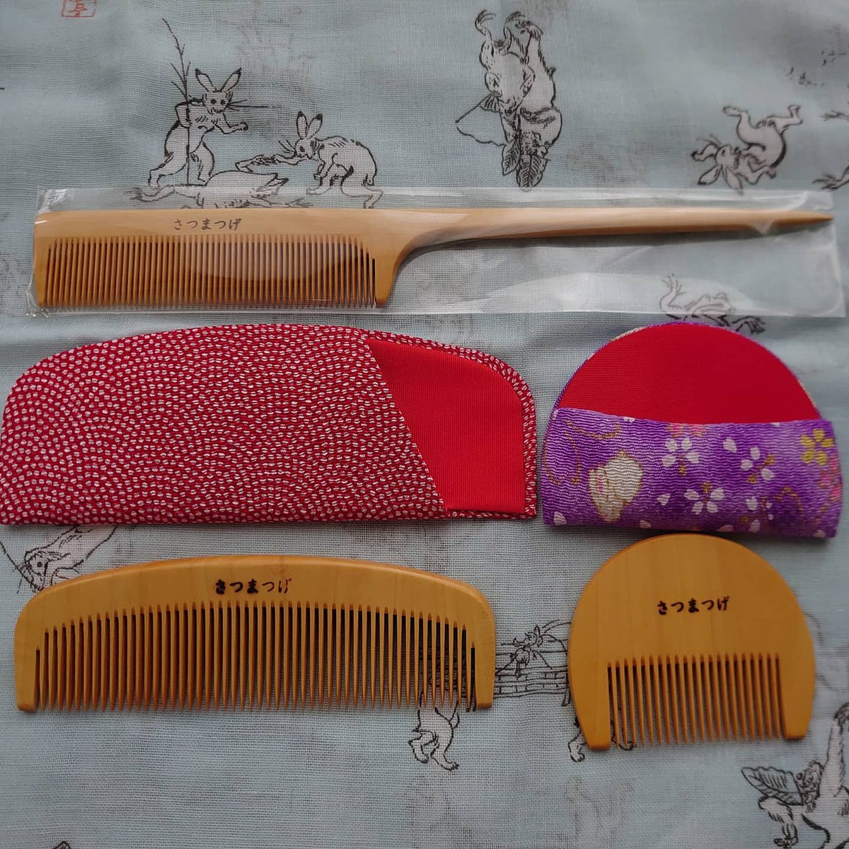 新作入荷!!】 辻忠商店 つげ櫛 (芍薬) ケース付き ブラシ - blog