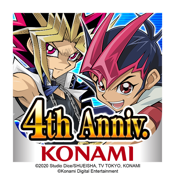 Konami Four Years Of Yu Gi Oh Duel Links To Commemorate The Occasion Konami Will Be Running Three Separate In Game Campaigns Starting From Today Play For Free On The Ipad Iphone And