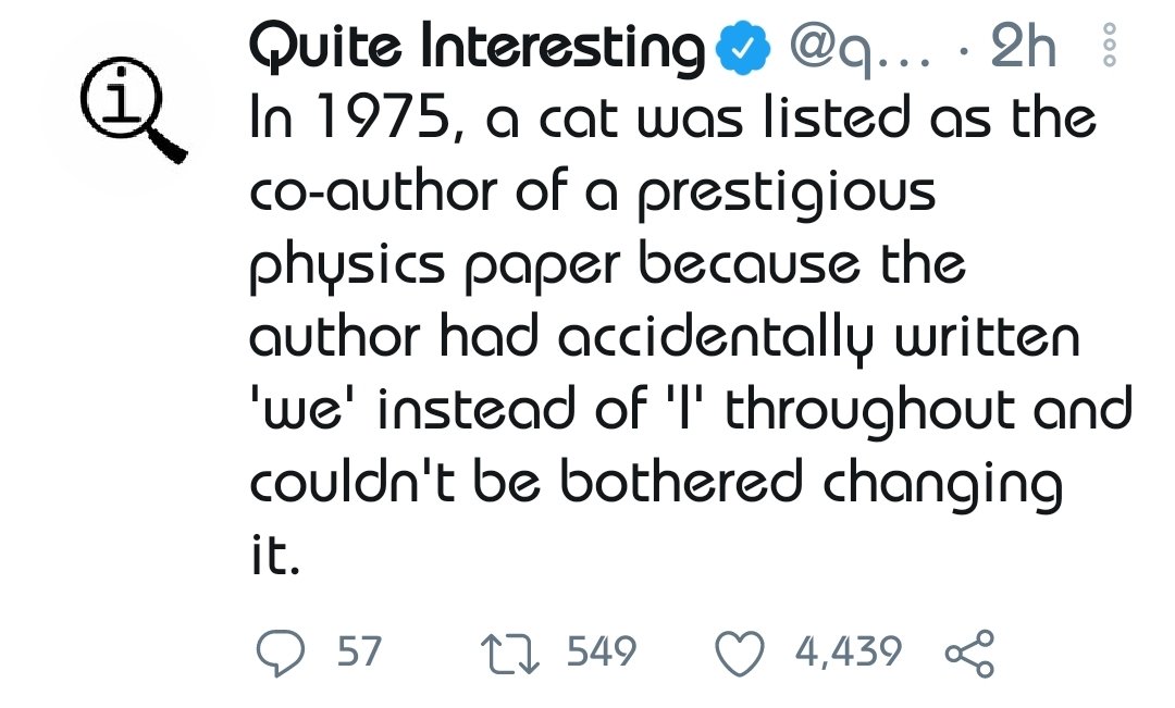 IFLScience on Twitter: "In 1975, a was a co-author of a respected physics paper. Hetherington had written it, using the royal throughout. However the journal was submitting to only
