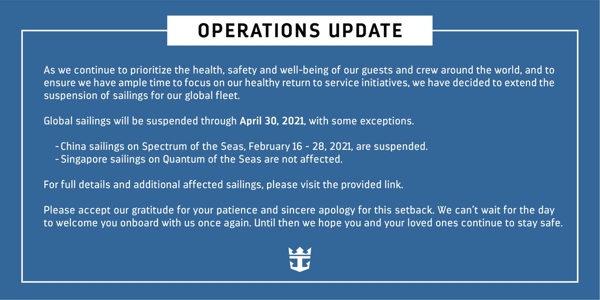 Royal Caribbean tweet media