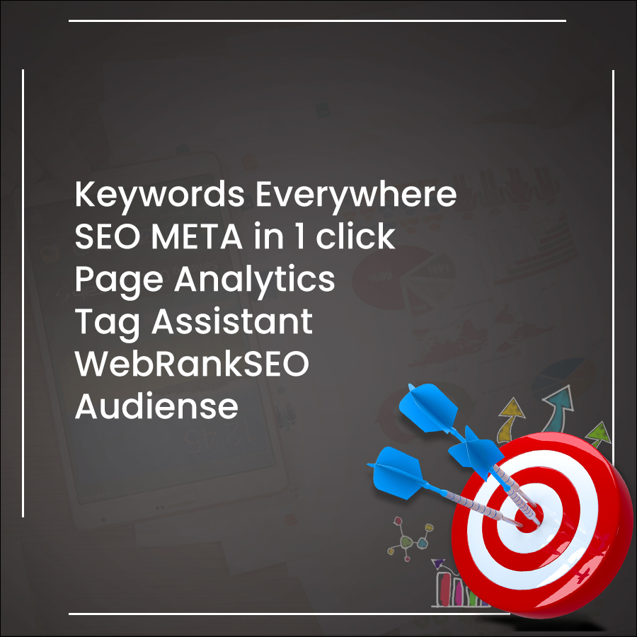 imgcreativo's tweet image. 6 Extensiones de Google Chrome sobre Marketing Digital.

📍 Page Analytics
📍 WebRankSEO
📍 SEO META in 1 click
📍 Audiense
📍 Keywords Everywhere
📍 Tag Assistant

#Analytics #SEOMETA #WebRankSEO #Audiense #Keywords #Everywhere #Assistant #Tag #SomosIMG  #imgcreativo