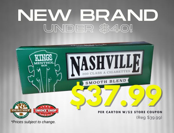 Introducing Nashville Cigarettes!