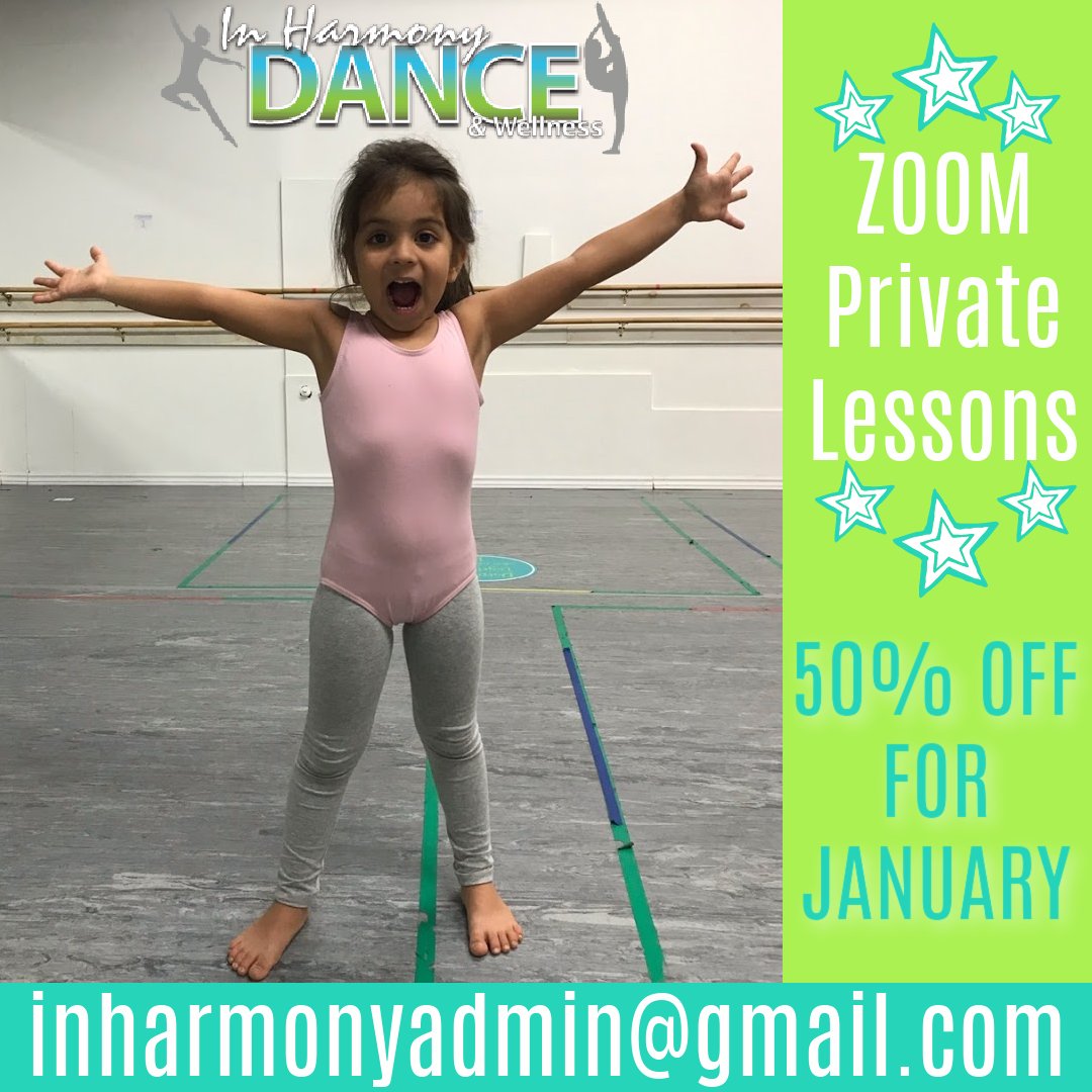 Private &amp; Group Zoom Dance Classes conta.cc/38zP6vC
