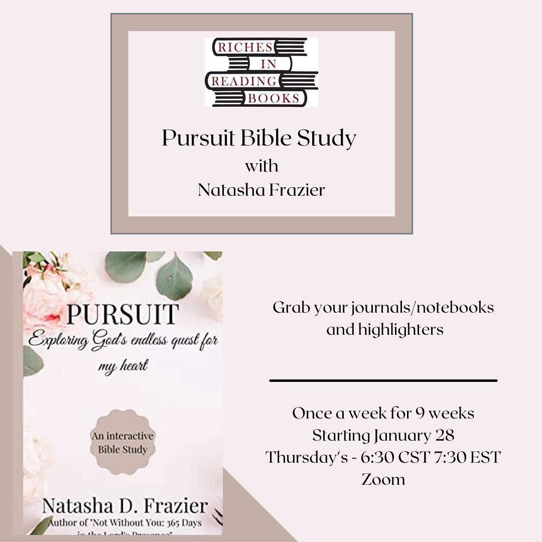 author_natashaf's tweet image. Would you like to join me for Bible study? - mailchi.mp/f3baf4e3ff43/w…

#authornewsletter #BibleStudy #Biblestudycommunity #books #booknews