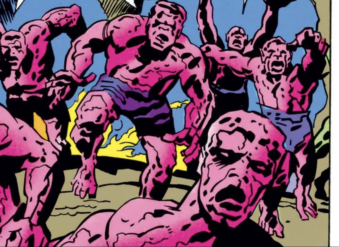 PodAssembled's tweet photo. On our next episode we discuss far too many things about the Lava Men, namely how do lava people wear pants? 

#TheAvengers #AvengersAssembled #MarvelComics https://t.co/Ezbd0WRd8s