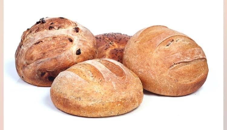 KaiserBean's tweet photo. We will be making from scratch in our bakery sourdough round loaves made from ancient grains including spelt wheat, Khorasan (Kamut is a registered trade name) wheat, emmer wheat and quinoa grain. We're excited about this new but ancient bread! https://t.co/LdtfJ0Hct0