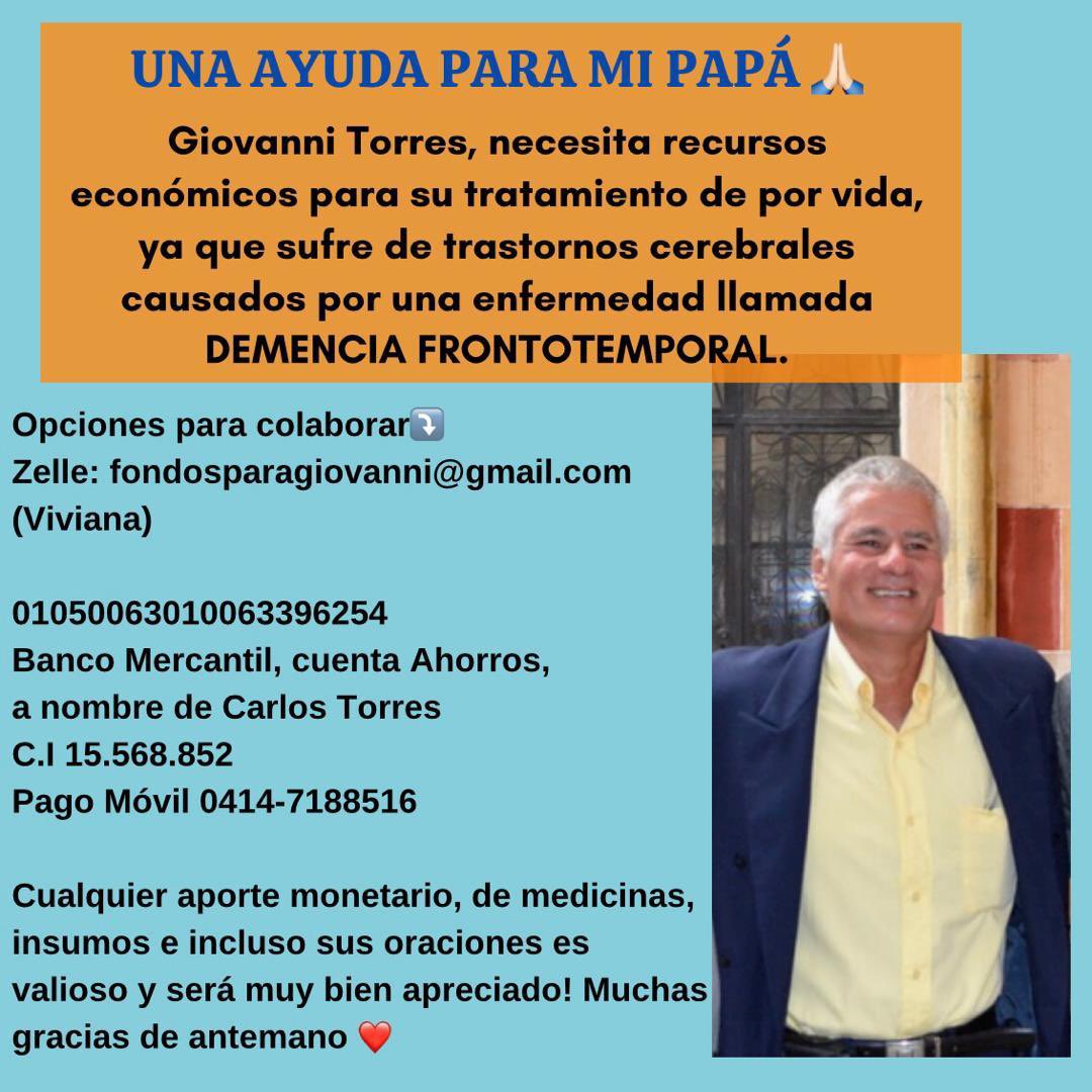 Jorgetorrr's tweet photo. Campaña en PRO de la salud de mi tío Giovanni. 🙏🏻💪🏻 https://t.co/UxRKsC7Bd2
